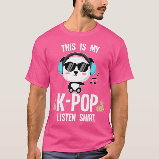 This Is My K-Pop South Korea K-Pop T-Shirt (Front)
