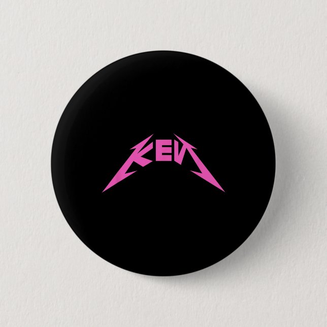 This is my Ken Costume Halloween Funny Pun  Button (Front)