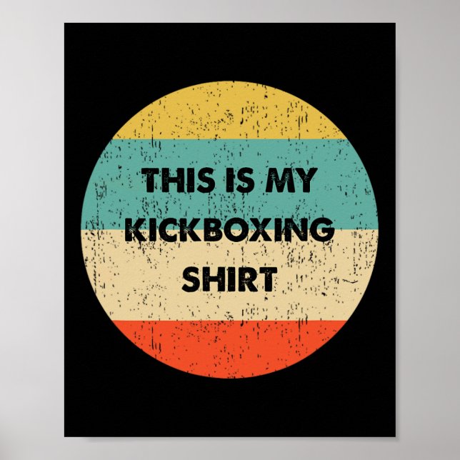 This Is My Kickboxing  Poster (Front)