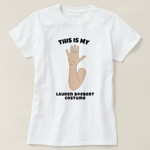 This is my Lauren Boebert Costume T_Shirt