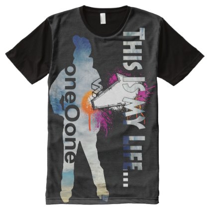 This is My Life 101 All-Over-Print T-Shirt