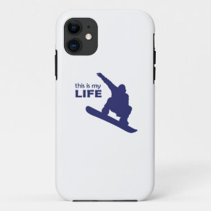 This Is My Life (Snowboarding) iPhone 11 Case