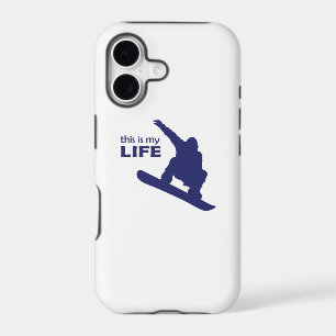 This Is My Life (Snowboarding) iPhone 17 Case