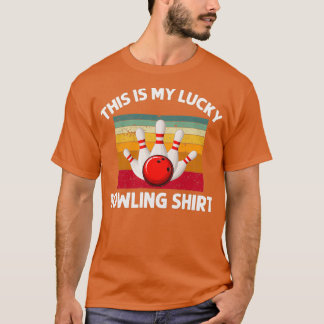 This Is My Lucky Bowling Funny Bowler T-Shirt