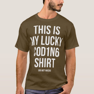 This is My Lucky Coding Shirt Programming Programm