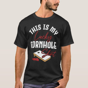 This Is My Lucky Cornhole Shirt Bag Lover Funny Co