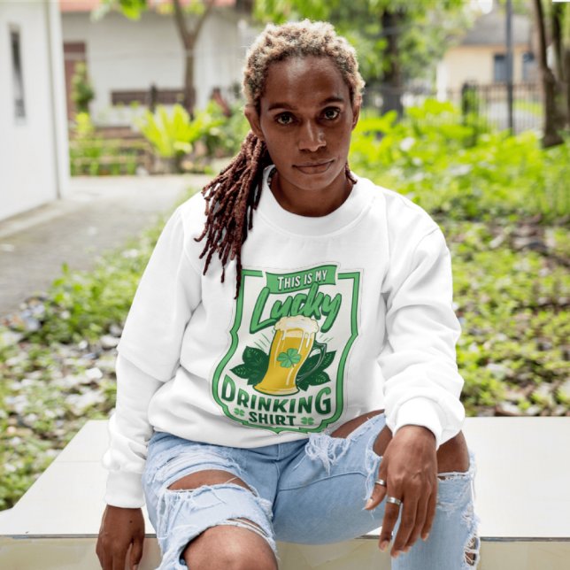 This is my lucky drinking shirt St. Patrick’s Day  (Creator Uploaded)