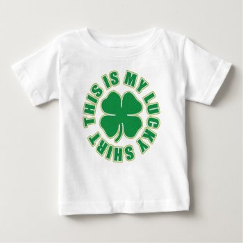 This Is My Lucky Shirt by irishprideshirts at Zazzle