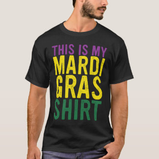 This is My Mardi Gras   Masquerade Beads Parade T-Shirt