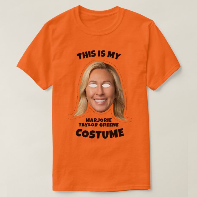 This is my Marjorie Taylor Greene Costume T-Shirt (Design Front)