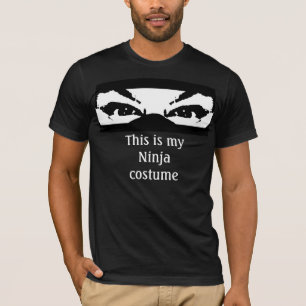 This is my Ninja costume T-Shirt