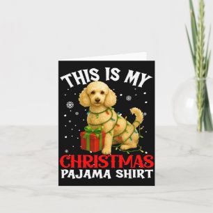 This Is My Odle Christmas Pajama Shirt Xmas Pet Do Card