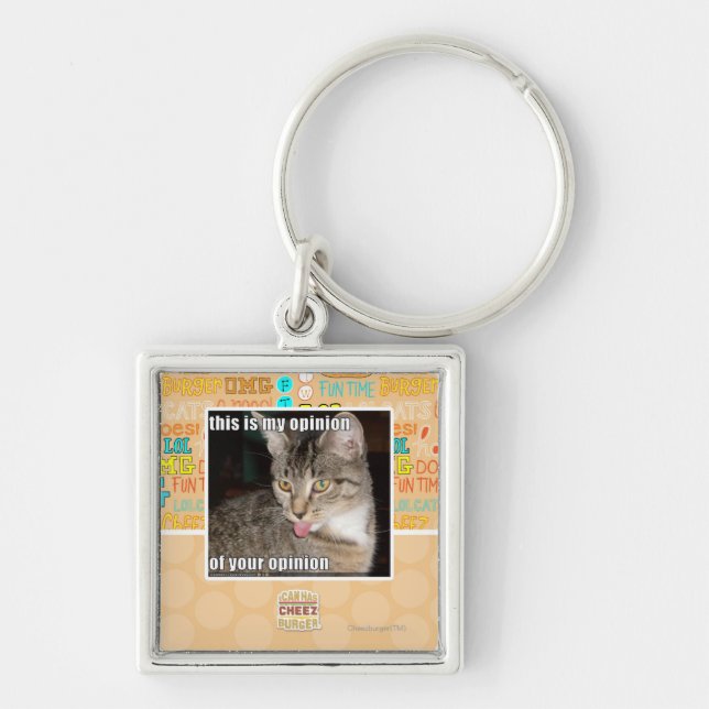 this is my opinion keychain (Front)