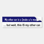 this-is-my-other-car-01 bumper sticker