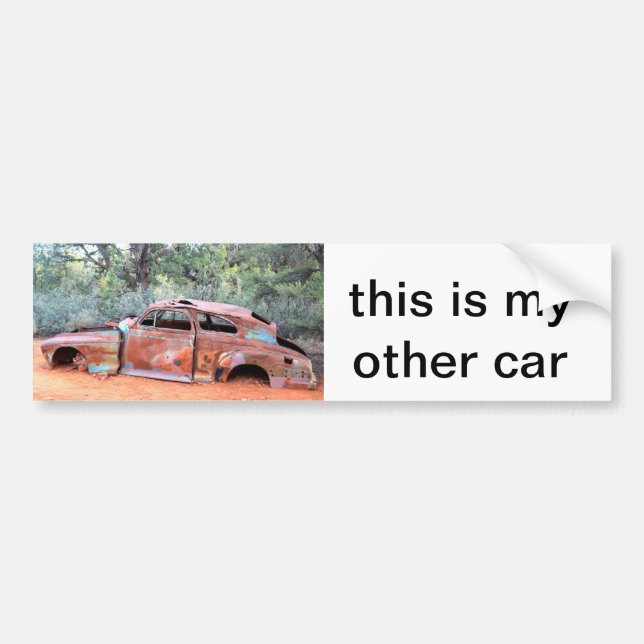 this is my other car bumper sticker (Front)