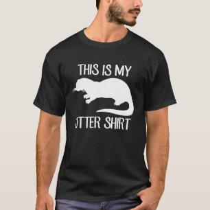 This Is My Otter Animal Otter Pun T-Shirt