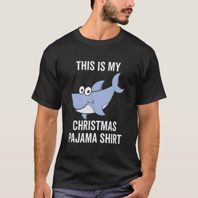 This Is My Pajama Shark T-Shirt (Front)