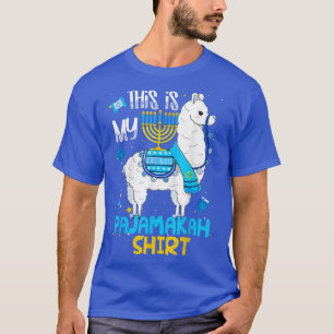 This is My Pajamakah Funny Calls Hanukkah Pajama  T-Shirt