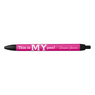 This is MY pen unique and funny office gift pink