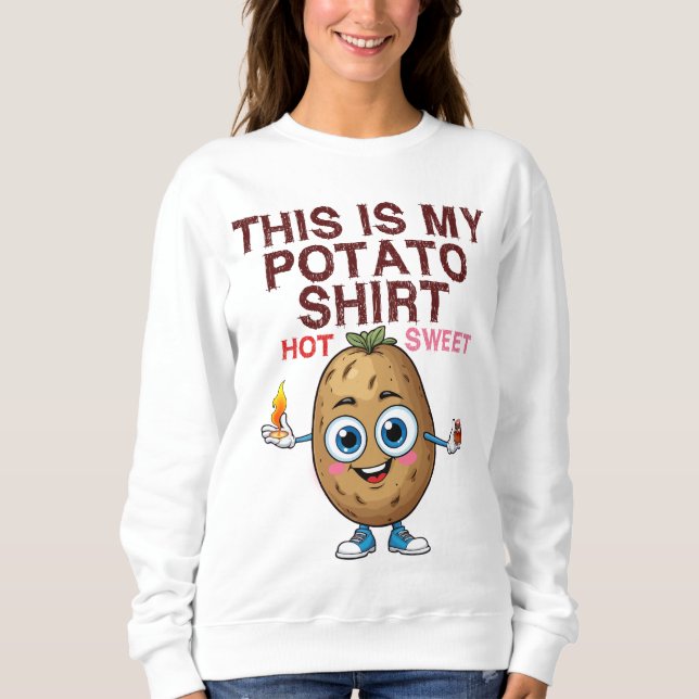 This Is My Potato Shirt woman t shirt  (Front)