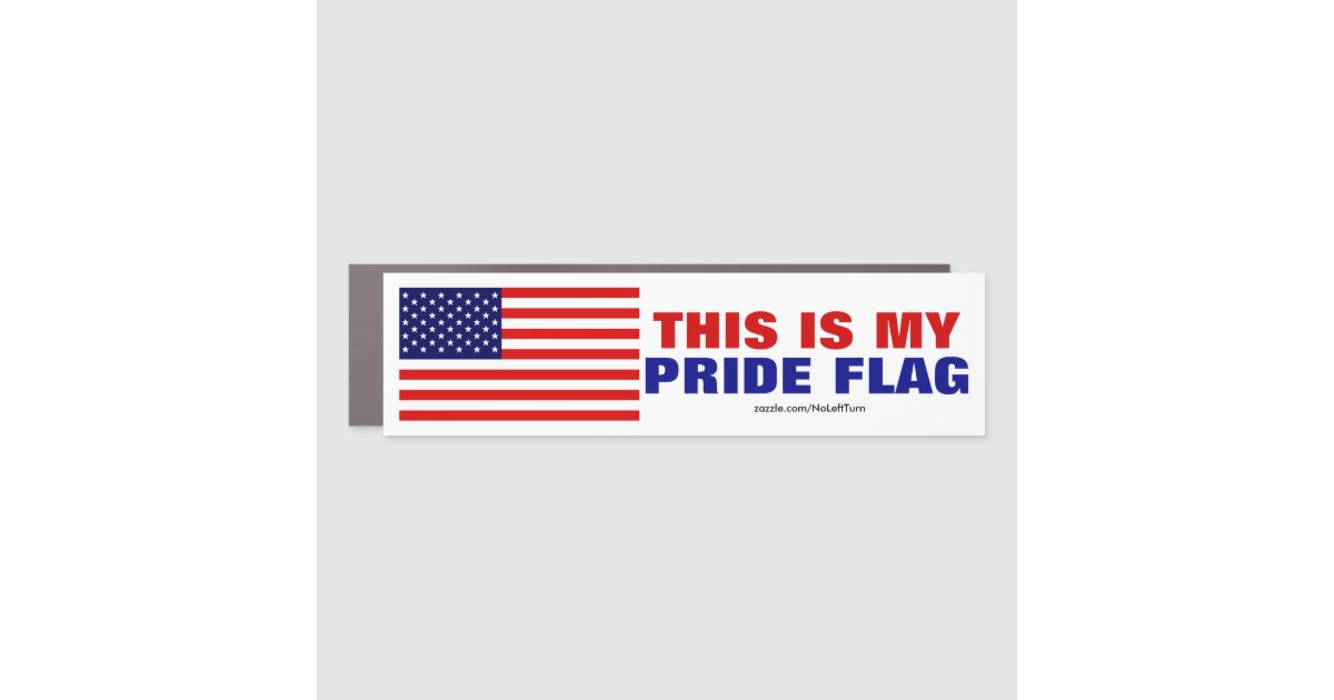 This Is My Pride Flag Car Magnet | Zazzle