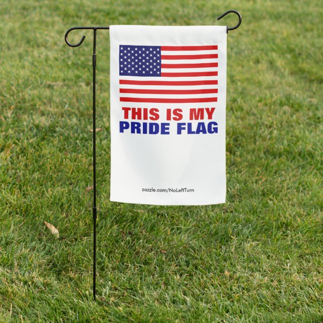 This Is My Pride Flag Garden Flag (In SItu)