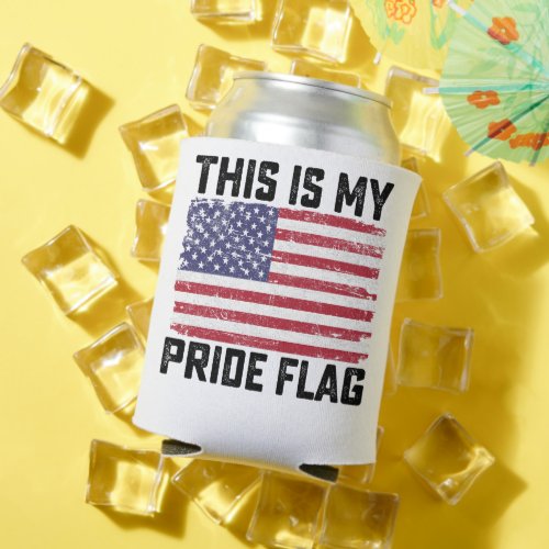 This Is My Pride Flag USA Can Cooler