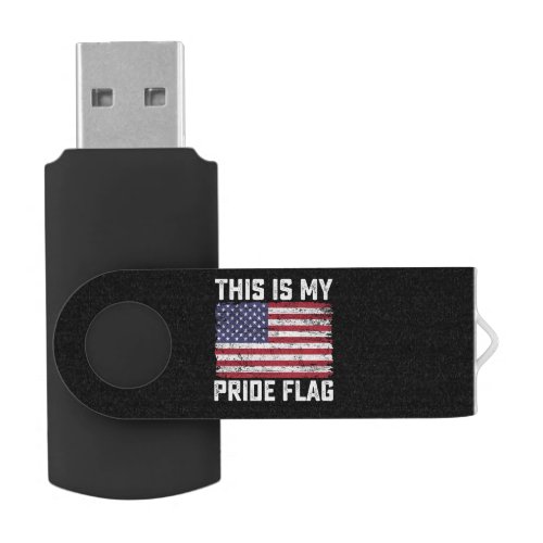 This Is My Pride Flag USA Flash Drive