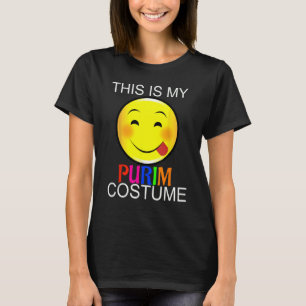 This is my Purim Costume Jewish funny 1 T-Shirt