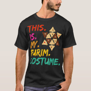 This is my Purim Costume Jewish Hamantaschen Magen T-Shirt