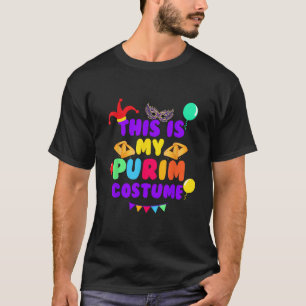 This Is My Purim Costume Jewish Happy Purim Mishlo T-Shirt