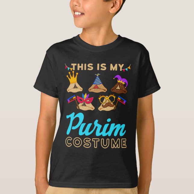 This Is My Purim Costume T-Shirt (Front)
