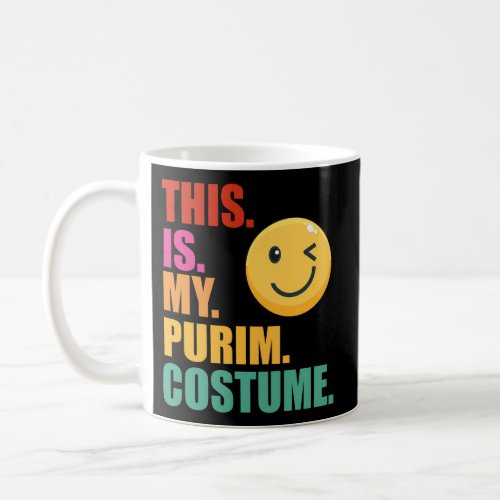 This Is My Purim Jewish Face Coffee Mug