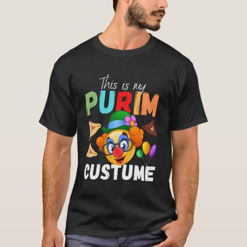 This Is My Purim Jewish Happy Purim Hamantash T_Shirt