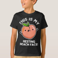 This Is My Resting Peace Face Funny Fruit Pun Gift