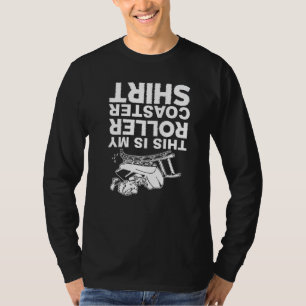 This Is My Roller Coaster Amusement Theme Park T-Shirt