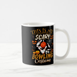 This Is My Scary Bowling Costume Halloween Coffee Mug