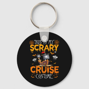 This Is My Scary Cruise Costume Halloween Sailing Keychain