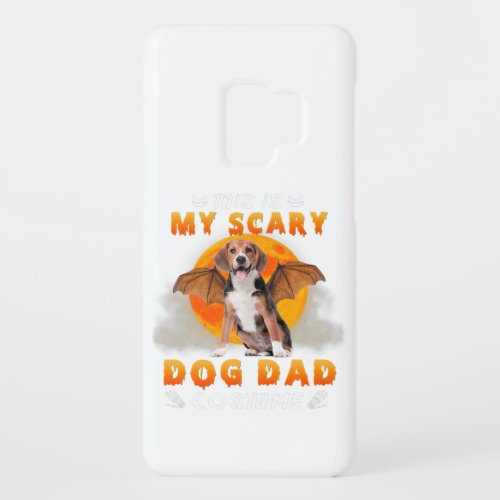 This Is My Scary Dog Dad Costume Beagle Halloween Case_Mate Samsung Galaxy S9 Case