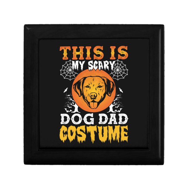 This is My Scary Dog Dad Costume Gift Box (Front)