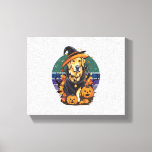This is my scary dog dad costume Halloween Doglove Canvas Print