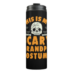 This Is My Scary Grandpa Costume  Thermal Tumbler