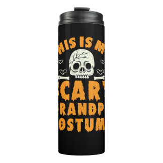 This Is My Scary Grandpa Costume Thermal Tumbler
