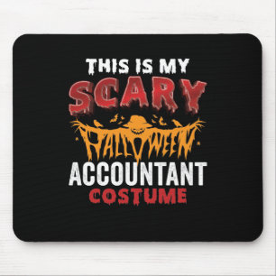 This Is My Scary Lunch Accountant Costume Mouse Pad