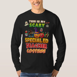 This Is My Scary Special ED Teacher Costume Hallow T-Shirt