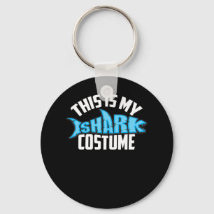 This Is My Shark Costume Sea Creature Keychain