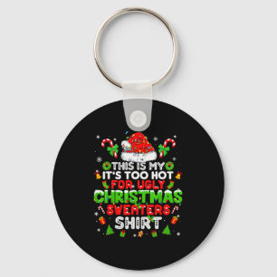 This Is My Shirt Family Matching Tee Pjs Christmas Keychain
