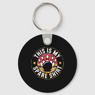 This Is My Spare Bowling - Funny Bowler Team For M Keychain