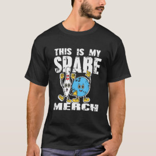 This Is My Spare Bowling Merch Vintage Present T-Shirt