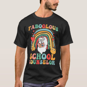 This Is My Spooky Vibes Faboolous School Counselor T-Shirt
